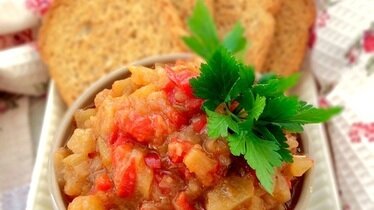 Рецепт Икра заморская - баклажанная