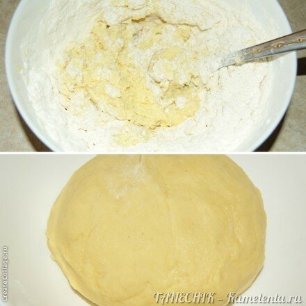Приготовление рецепта Рогалики с творогом и маком шаг 3