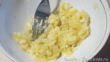 Приготовление рецепта Очень шоколадные маффины с кусочками бананов внутри шаг 3