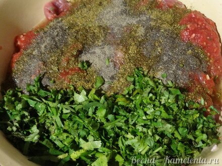 Приготовление рецепта Шашлык из мяса на сковороде шаг 3