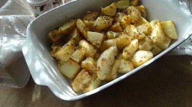 Рецепт Картофель с розмарином и с французской горчицей